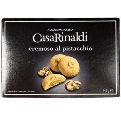 Печенье Casa Rinaldi Кремозо Аль Пистаккьо Италия 140г-0}