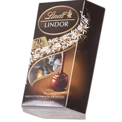 Набор конфет с начинкой в горьком шоколаде Lindor 70% какао 200г