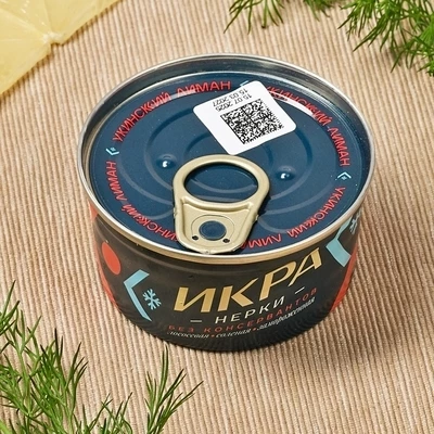 Икра красная нерки замороженная без консервантов 125г-0}