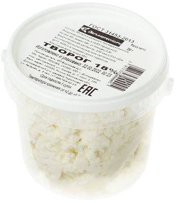 Творог 18% жир. 5 суток Деликатеска 250г -1}