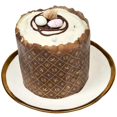 Кулич с рикоттой Пасхальный 350г -0}