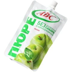 Пюре Яблочное без сахара АВС Беларусь 200г
