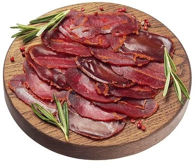 Бастурма сыровяленая нарезка 80г-0}