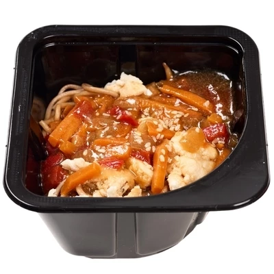 Соба с курицей и овощами Asime 280г-1}