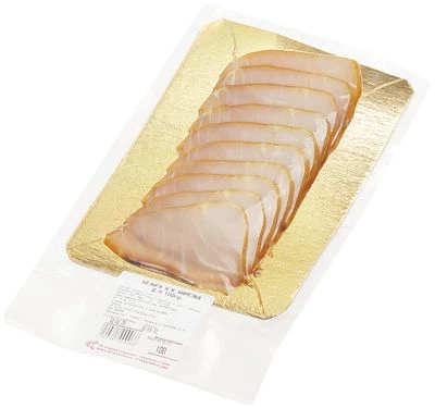 Белуга холодного копчения нарезка 100г-1}