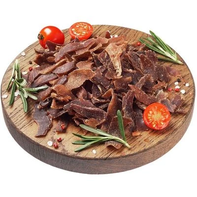 Строганина из говядины полусухая сыровяленая без усилителей вкуса 120г-0}