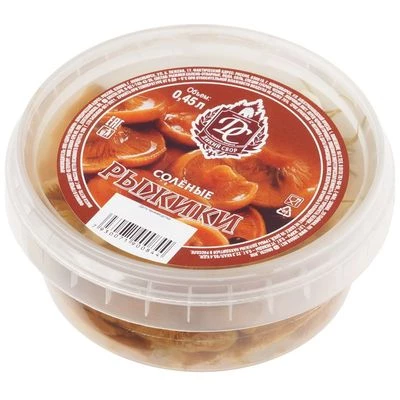Рыжики соленые Деликатеска 450мл-1}