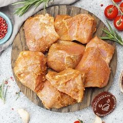 Шашлык из свинины маринованный в томатах со специями ~1кг