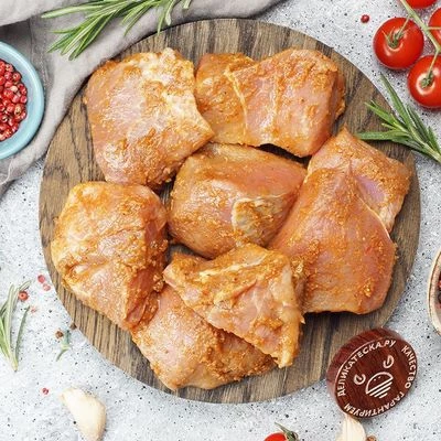 Шашлык из свинины маринованный в томатах со специями ~1кг-0}