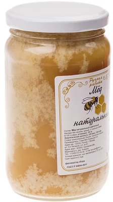 Мед цветочный домашний 500г-1}