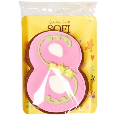 Пряник имбирно-медовый Восьмерка в ассортименте 70г-1}