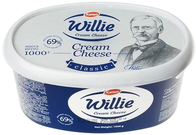 Сыр сливочный Классический Willie 69% жир. 1кг-0}