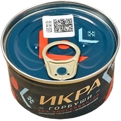 Икра красная горбуши замороженная без консервантов 125г