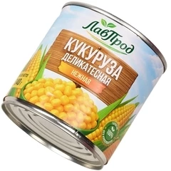 Кукуруза деликатесная нежная Лавпрод 340г