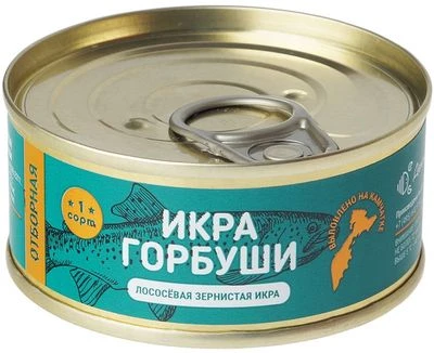 Икра красная горбуши отборная 95г-0}