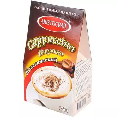 Капучино растворимый Классический 150г купить в Москве по выгодной цене ...