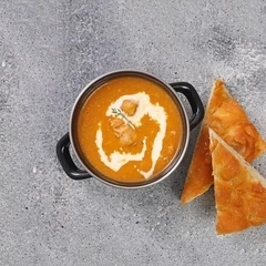 Суп пюре с горбушей 