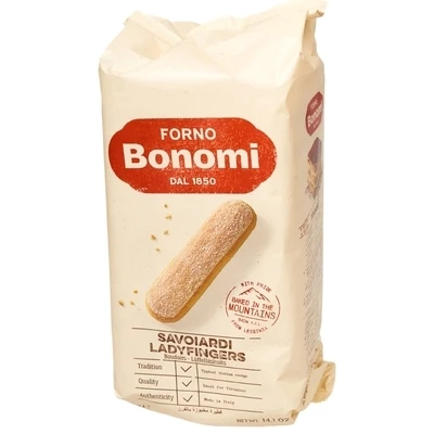 Печенье сахарное Forno Bonomi Савоярди Италия 400г-0}