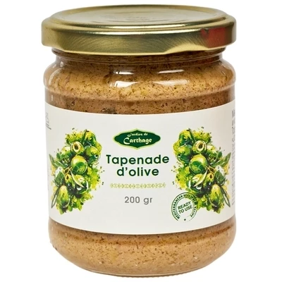 Мезе из оливок и каперсов с орегано Jardins de Carthage Тунис 200г-0}