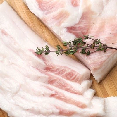 Сало свиное Домашнее соленое Деликатеска ~500г-1}