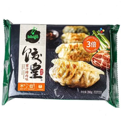 Дамплинги кинг-сайз со вкусом Барбекю Bibigo Китай 390г-0}