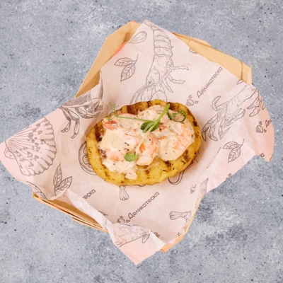 Хашбраун краб-креветка -0}