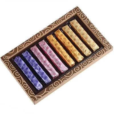 Кедровые палочки в шоколадной глазури Сибирский кедр Ассорти 190г-1}