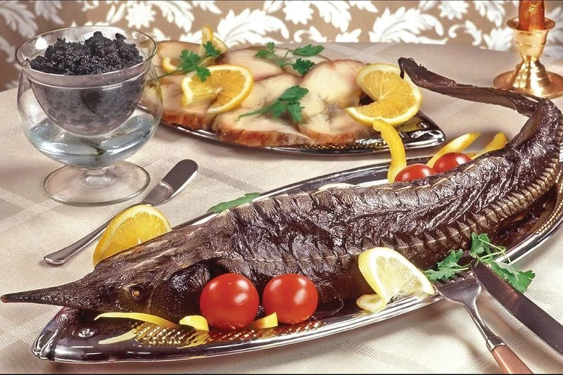 Осетр фаршированный