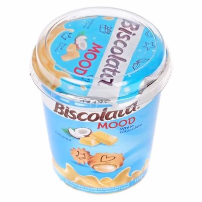 Печенье Biscolata Mood с белым шоколадом и кокосом 115г-0}