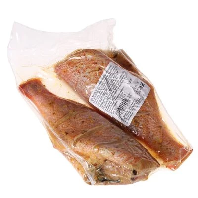 Окунь морской потрошеный без головы Don Kreveton в горчичном маринаде ~500г-1}