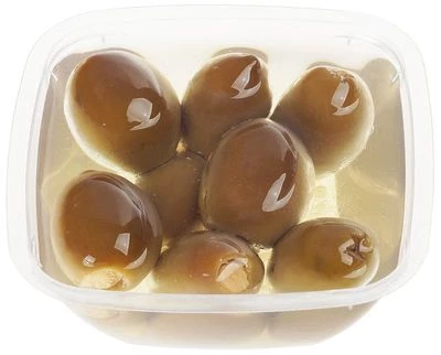 Оливки фаршированные сливочным сыром в масле 130г-1}