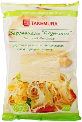 Вермишель Фунчоза Takemura Китай 200г-0}