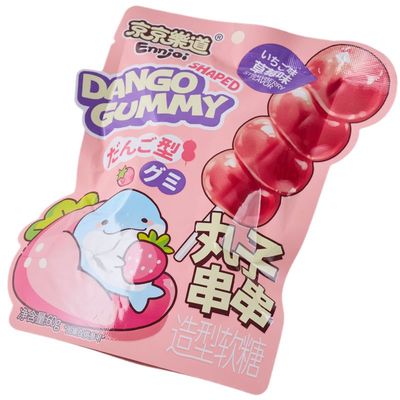 Конфета желейная Dango Shaped Gummy Strawberry Клубника Китай 60г-1}