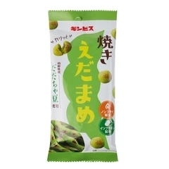Крекеры Yaki Edamame бобовые Ginbis Япония 38г