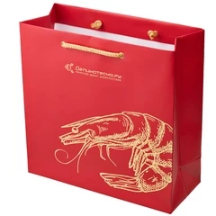 Подарочный пакет бумажный средний 25смх25смх10см