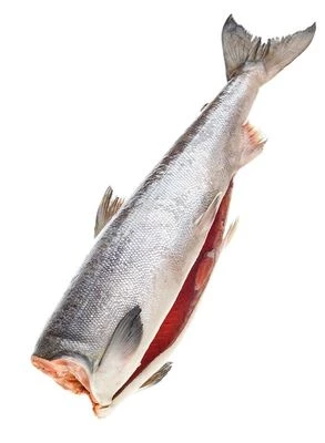 Кета дикая крутогоровская потрошеная без головы ~1,5кг-0}