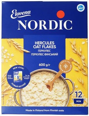 Хлопья овсяные Геркулес финский 600г -0}