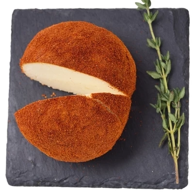 Сыр Белпер Кнолле с паприкой Eco Village 45% жир. 100г-0}