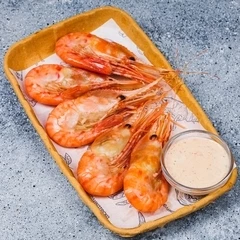 Креветки Ботан с соусом Спайси 150г 