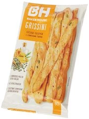 Хлебные палочки Baker House Grissini с семенами тыквы 80г