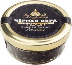 Икра черная осетровая забойная Деликатеска 50г 