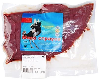 Мясо страуса охлажденное 500г-0}