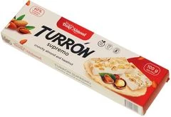 Батончик Туррон нуга с миндалем и фундуком 100г