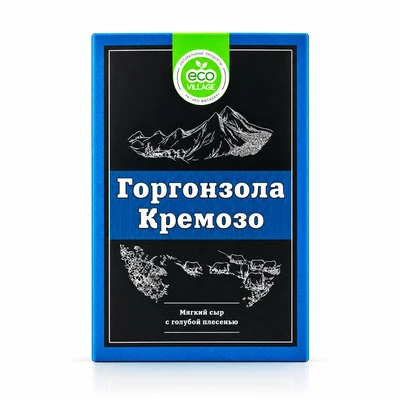 Сыр Горгонзола Кремозо Eco Village 90г -0}