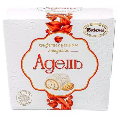 Конфеты Адель с цельным миндалем Акконд 150г - купить в Москве по ...
