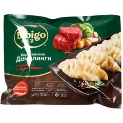 Королевские дамплинги с говядиной и черным перцем Bibigo 300г