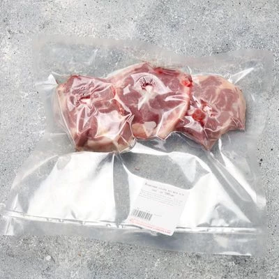 Стейк из шеи на кости ягненка фермерского охлажденного ~650г-1}