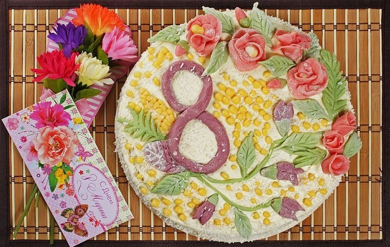 Торт для любимых женщин