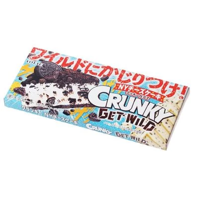 Шоколад Кранки хрустящий Get Wild Нью-Йорский чизкейк Lotte 50г-0}