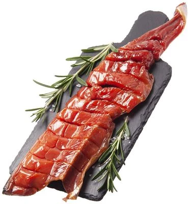 Горбуша юкола филе на коже вяленое Деликатеска 200г-0}